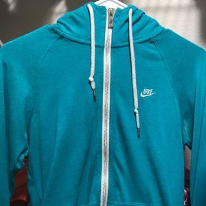 Blue medium bike zip up jacket